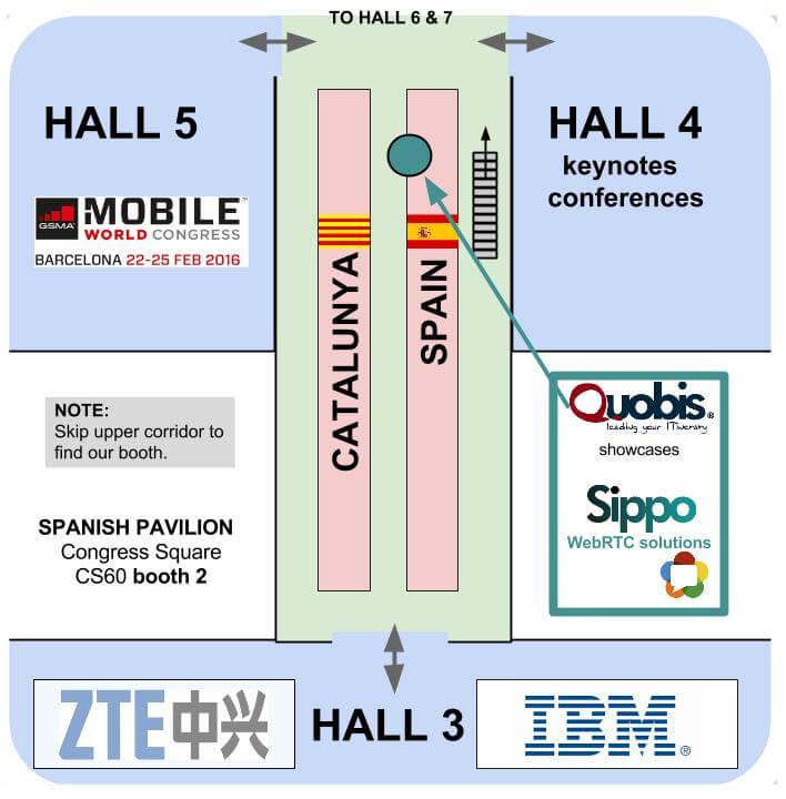 Info about Quobis at Mobile World Congress 2016