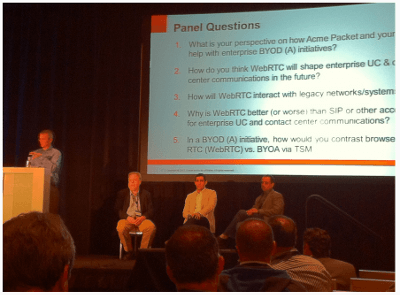 Quobis showcased its solutions at the Acme Packet Interconnect 2013 event in Las Vegas