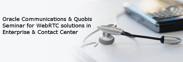 Seminar for WebRTC in enterprises and contact centers (Madrid)