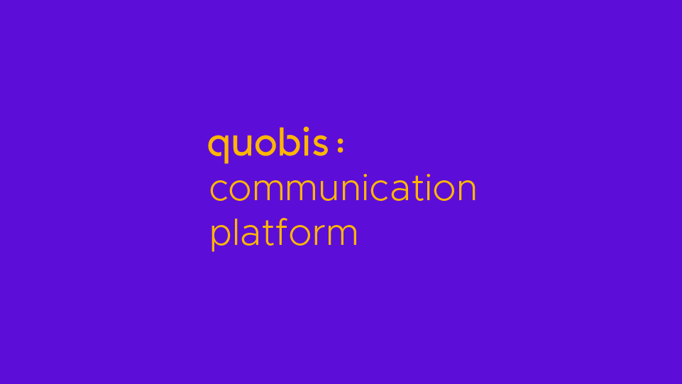 Quobis Communications Platform full logo