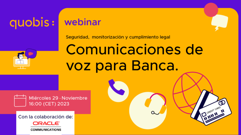 [Webinar] Cumplimiento, monitorización y seguridad de redes de voz para el sector Bancario